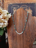 Load image into Gallery viewer, "Darlin" Sterling Silver Pearl and Turquoise Necklace
