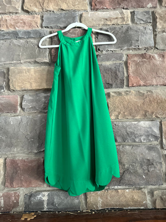 Emerald Green Summer Dress Size Medium