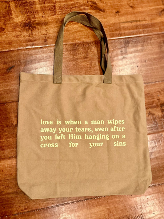 Real Love Tote Bag