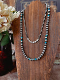 Load image into Gallery viewer, Rio Sterling Silver Pearl and Turquoise Necklace
