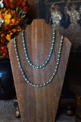 Load image into Gallery viewer, Maverick Desert Pearl and Turquoise Necklace - Various Lengths
