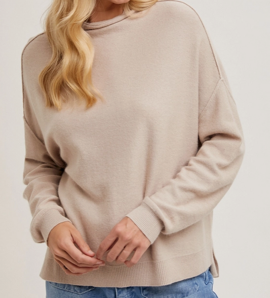 Oatmeal Knit Sweater